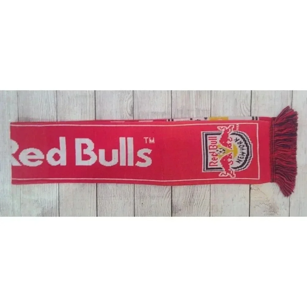 Ruffneck Scarves Major League Soccer New York Red Bulls Scarf Red White